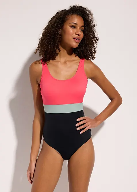 Maillot 1 pièce séchage rapide, bonprix