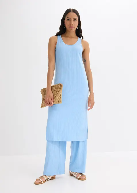 Midikleid aus weicher Rippe, bonprix