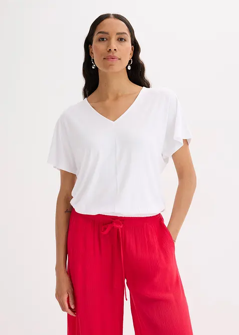 Oversize-Shirt aus softem Viskose-Mix, bonprix