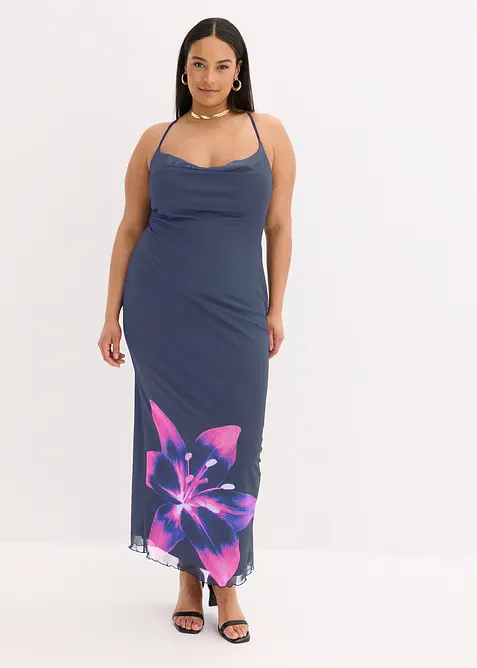 Robe à effet drapé, bonprix