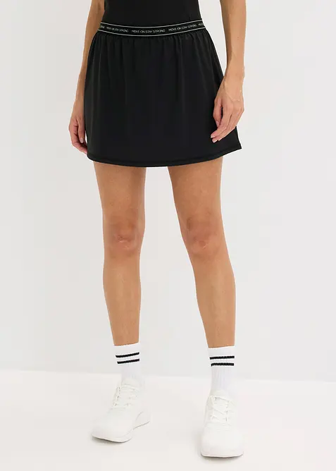 Ultra-leichter Sport-Rock mit integrierter Shorts, bonprix