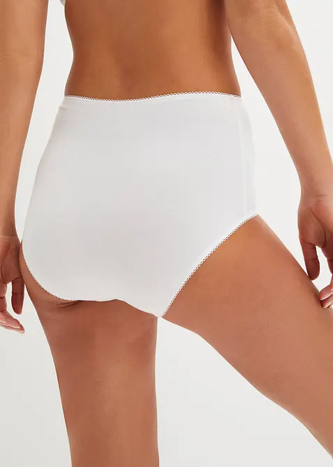 Highwaist Slip  mit Bio-Baumwolle (3er Pack), bonprix