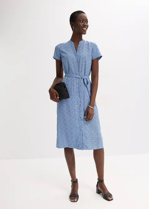 Blusenkleid mit P&uuml;nktchen, bonprix