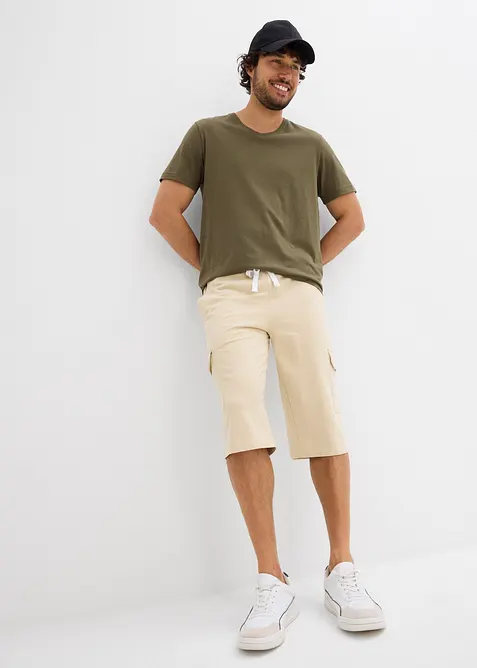 Lot de 3 T-shirts col V, bonprix