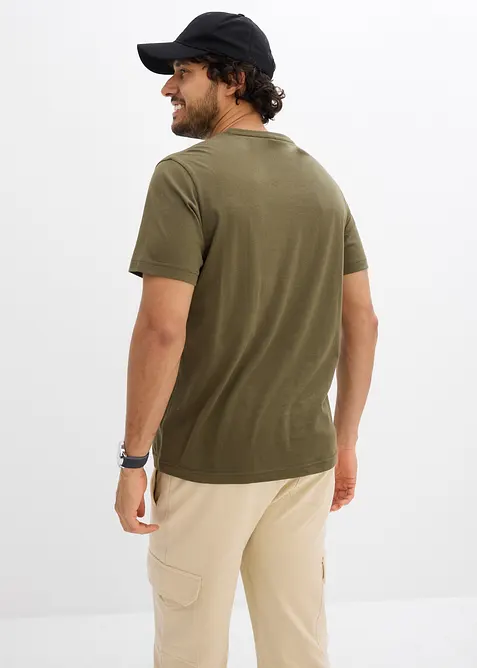 Lot de 3 T-shirts col V, bonprix