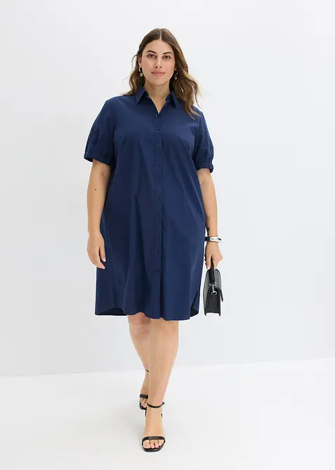 Robe en popeline de coton, bonprix