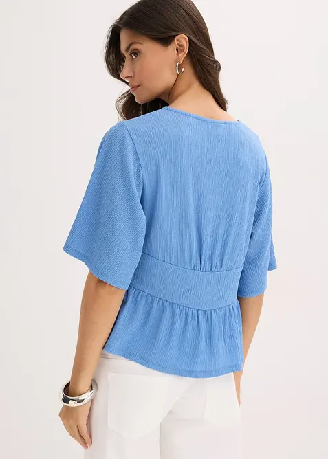 Tunika-Shirt mit Spitze, bonprix