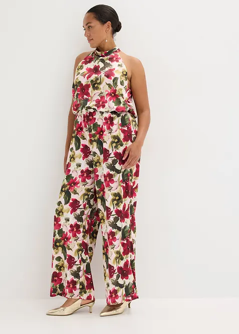 Overall aus glänzendem Satin, bonprix