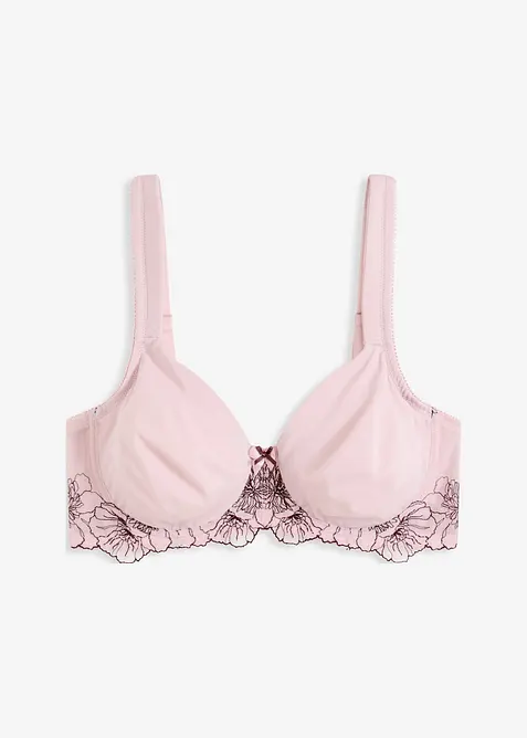 Soutien-gorge minimiseur à broderies, bonprix