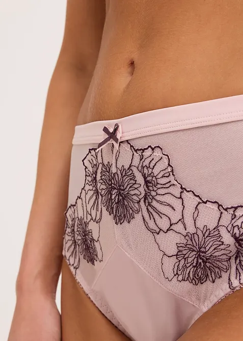 Maxislip mit zarter Stickerei, bonprix