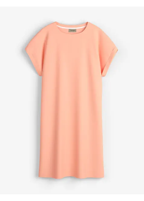 Robe courte en interlock épais avec poches, bonprix