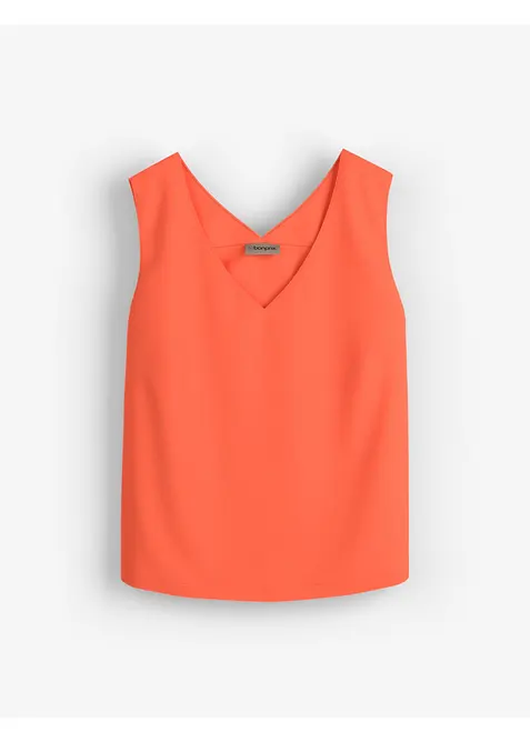 Blouse sans manches en viscose mélangée, bonprix