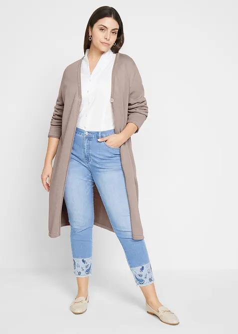 Slim-Fit-Jeans Mid Waist, Stretch, bonprix