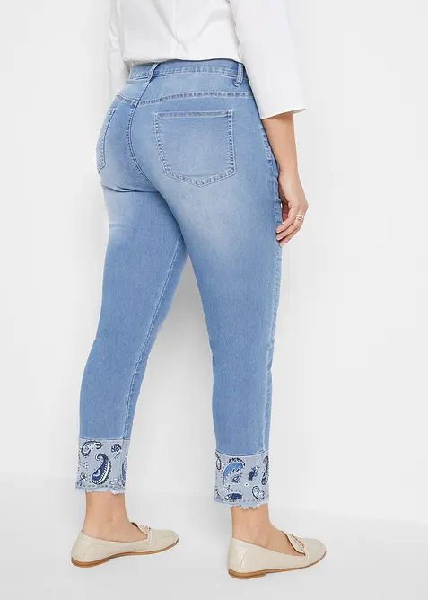 Slim-Fit-Jeans Mid Waist, Stretch, bonprix
