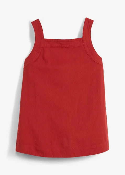 Blusentop mit Bindedetail hinten aus Viskose-Mix, bonprix