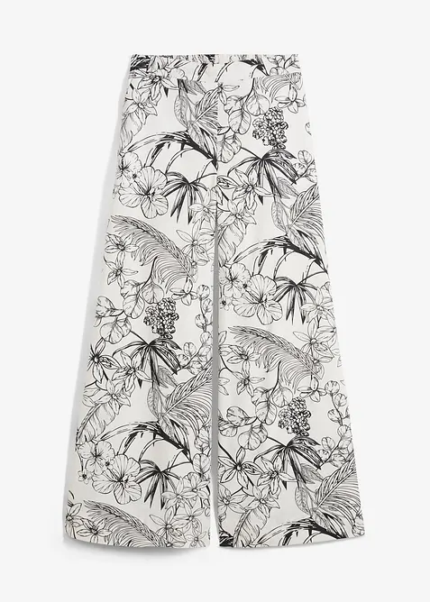 Pantalon fluide et large 100% coton, bonprix