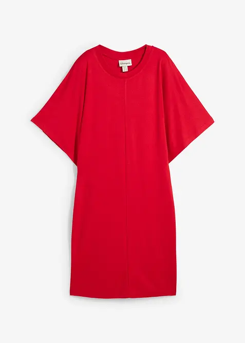 Shirtkleid aus softem Punto di Roma, bonprix