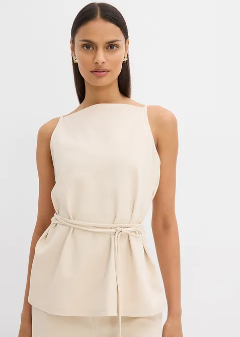 Top aus Piqué, bonprix