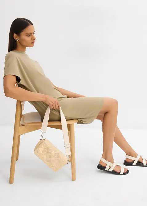 Shirtkleid aus reiner Bio-Baumwolle, bonprix