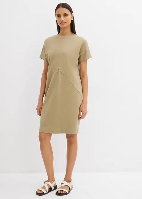 Shirtkleid aus reiner Bio-Baumwolle, bonprix