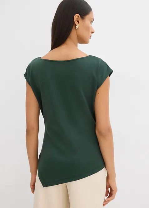 Top à base asymétrique en matière néoprène confortable, bonprix