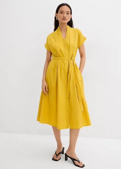 Ausgestelltes Kaftan-Kleid, bonprix