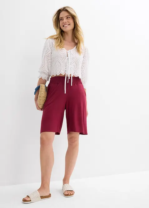 Jersey-Bermuda aus Viskose-Mix, bonprix