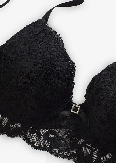 Soutien-gorge à coques et dentelle délicate, bonprix