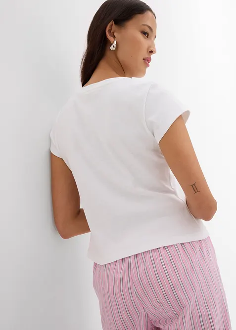 T-Shirt aus reiner Bio-Baumwolle, bonprix