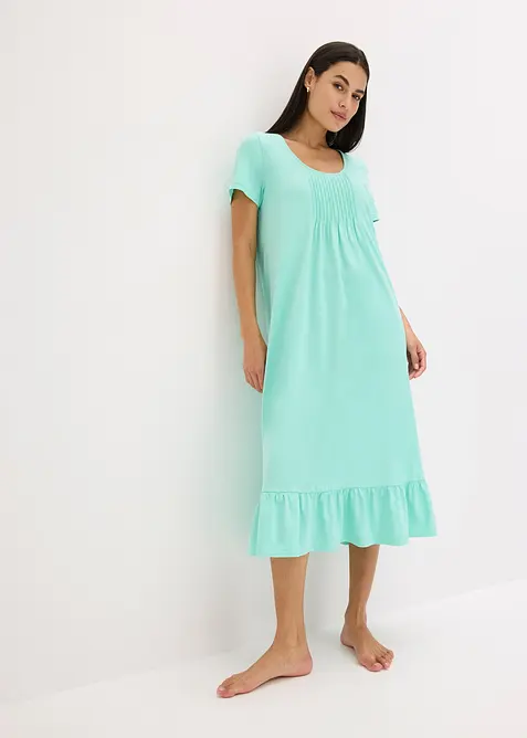 Chemise de nuit avec plis, bonprix