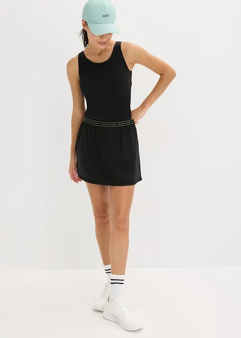 Ultra-leichter Sport-Rock mit integrierter Shorts, bonprix