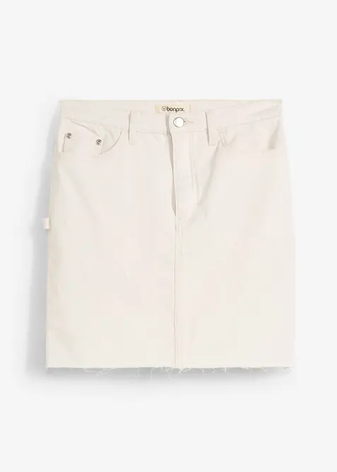 Minirock aus elastischem Baumwoll-Mix, bonprix