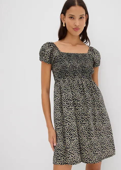 Minikleid aus fließender Viskose, bonprix