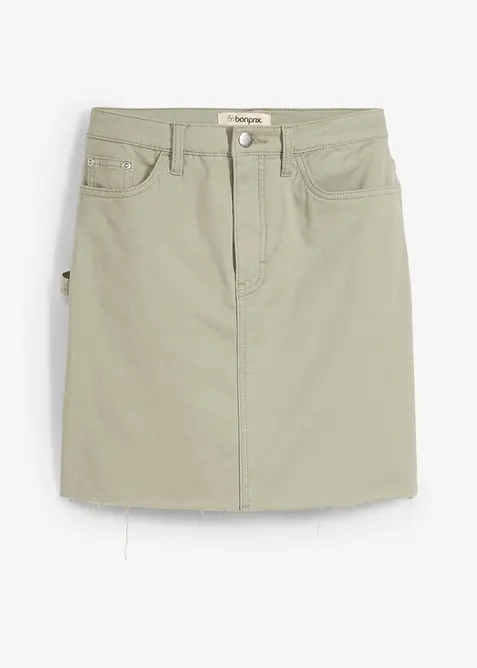 Minirock aus elastischem Baumwoll-Mix, bonprix