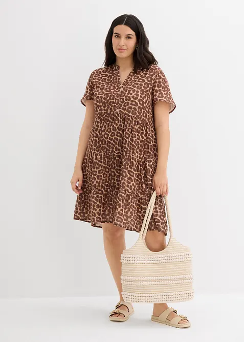 Kleid aus weichem Musselin, bonprix