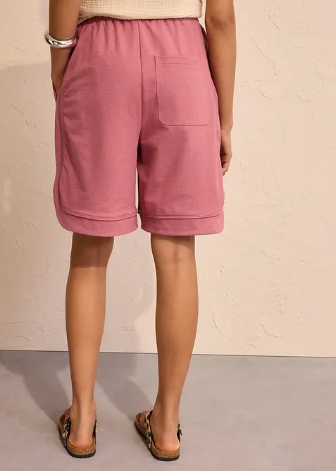 Weite Sweat-Shorts  aus Baumwoll-Mix, bonprix