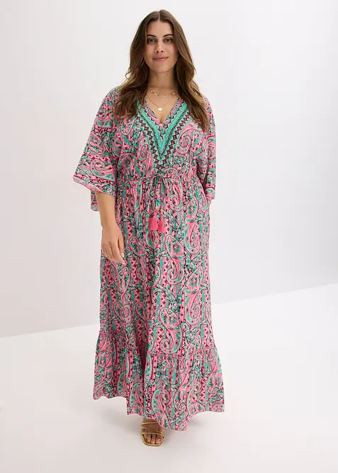 Maxikleid aus fließender Viskose, bonprix