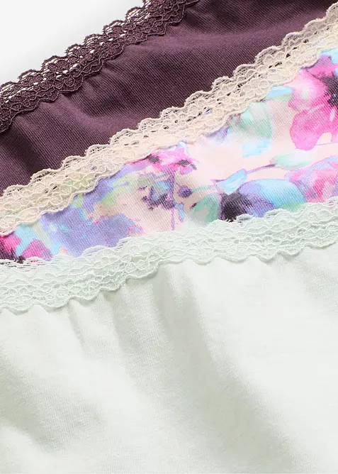 Maxipanty mit Bio-Baumwolle (4er Pack), bonprix