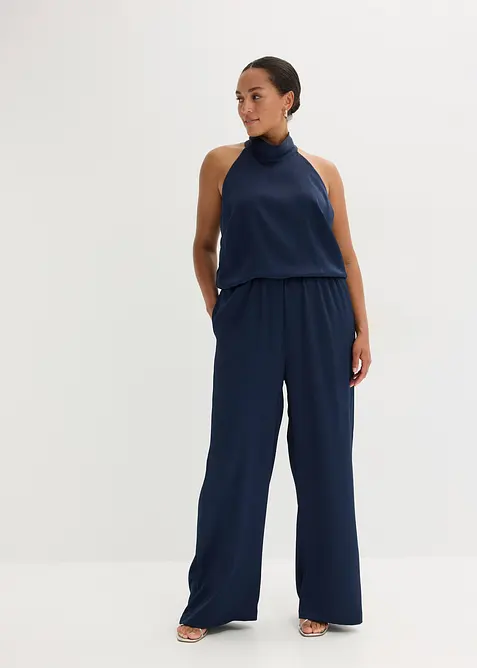Overall aus strukturiertem Satin, bonprix