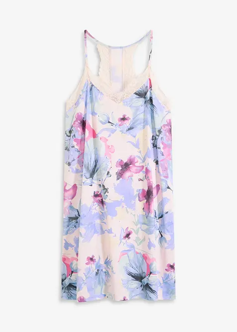 Kurzes Nachthemd aus softem Viskose-Mix, bonprix