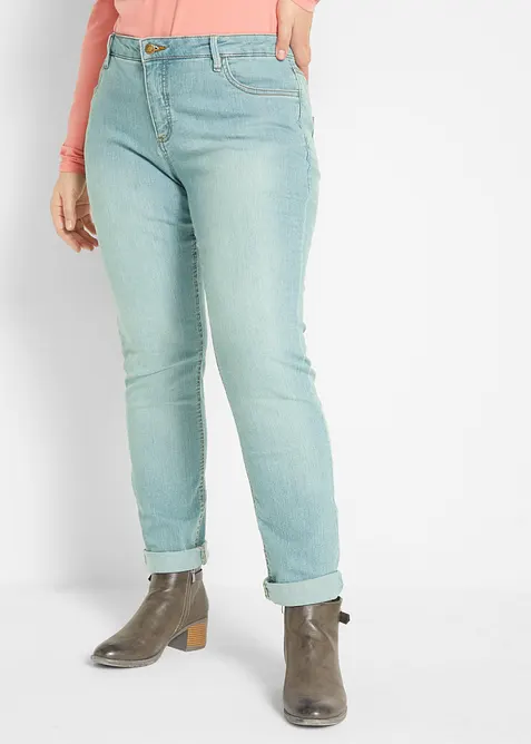 Jean skinny taille mi-haute, extensible, bonprix