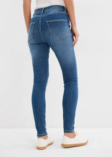Skinny Jeans Mid Waist, cropped, bonprix