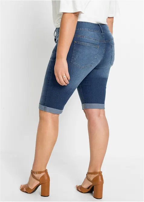 Jeans Bermuda Mid Waist, bonprix