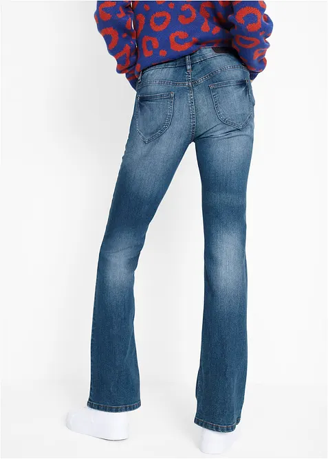 Bootcut-Jeans Mid Waist, Komfort-Stretch, bonprix