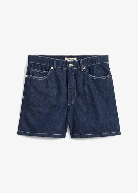 Jeans-Shorts High Waist, Low Stretch, bonprix