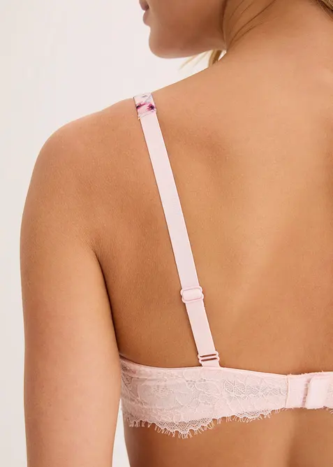 Schalen-BH aus gl&auml;nzendem Material, bonprix