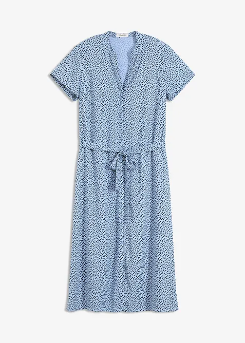 Blusenkleid mit P&uuml;nktchen, bonprix