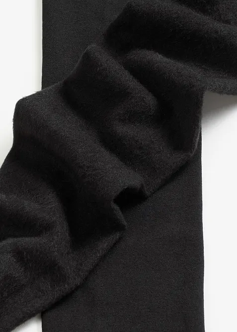 Thermo Fleece Strumpfhose 140den (2er Pack), bonprix