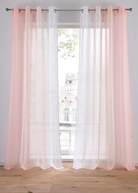 Voilages à effet ombré (2 pces), bonprix