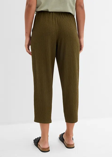 Jersey-Hose aus Strukturmaterial, bonprix